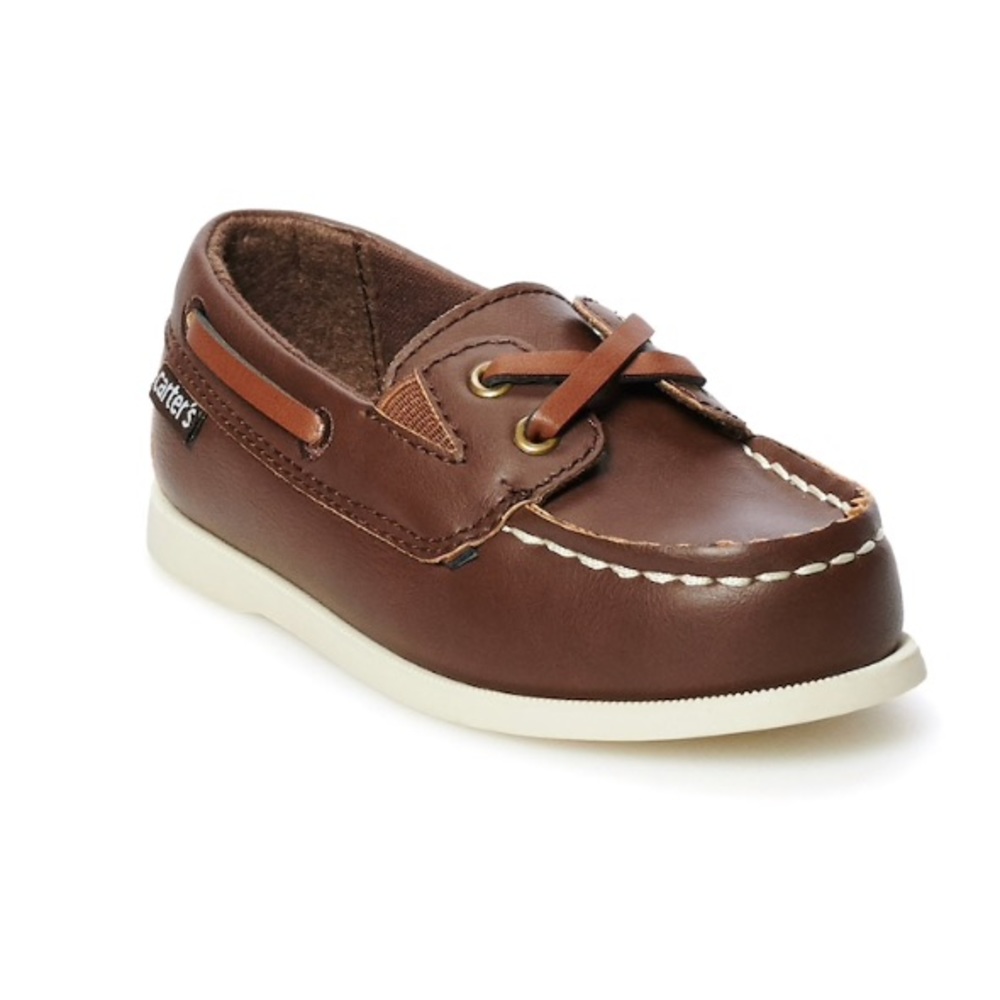 CARTER’S | KIDS BROWN DRESS SHOES BOY